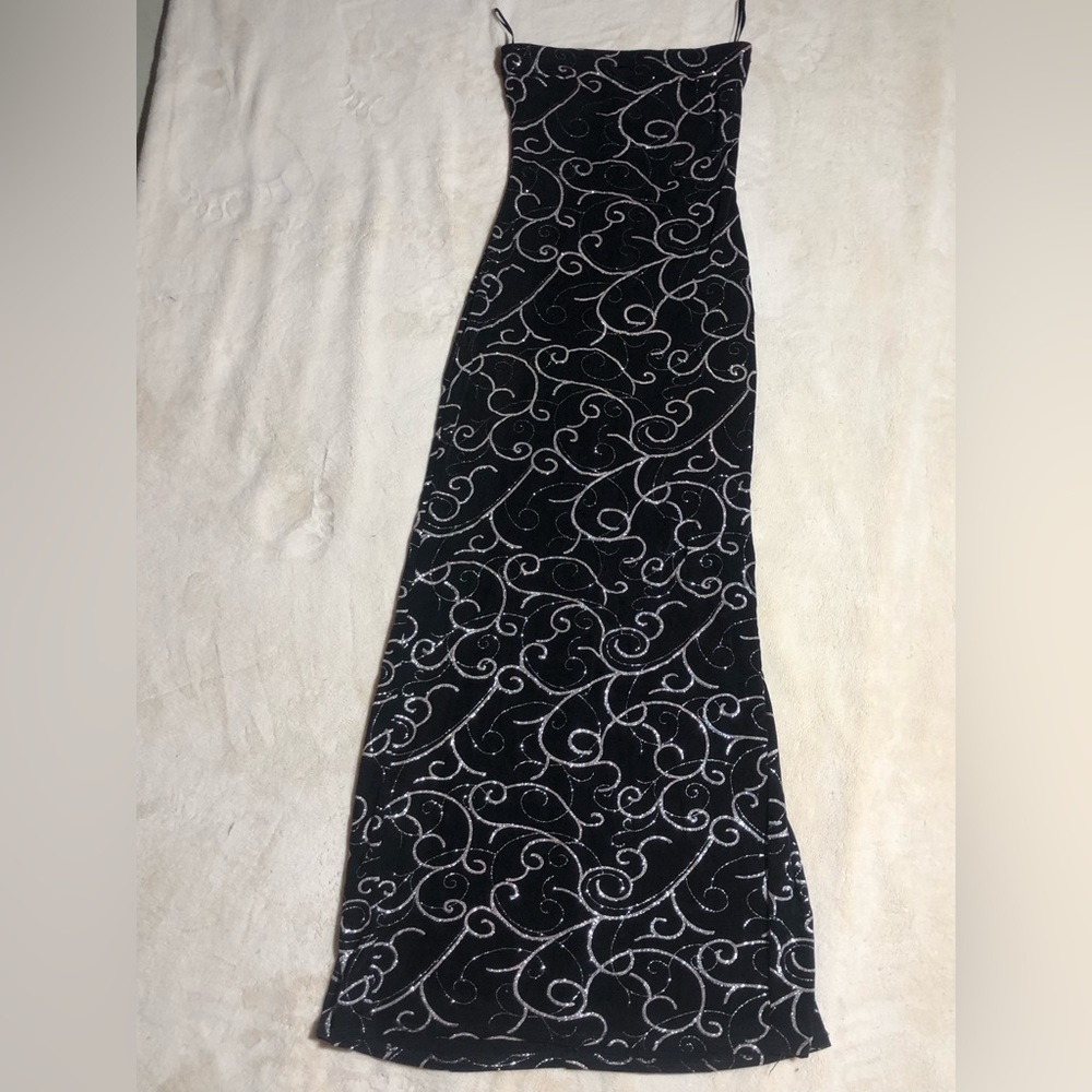 Vintage Jessica McClintock for CACHE’ Sleeveless Maxi Dress Size 4
